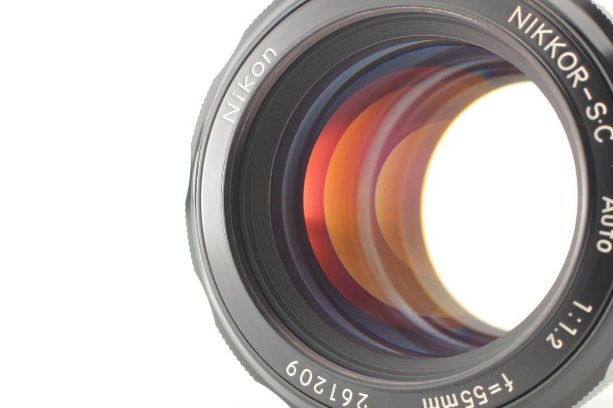 Nikon Nikkor-S.C Auto 55mm f/1.2 Non-Ai MF Lens マニュアル SLR