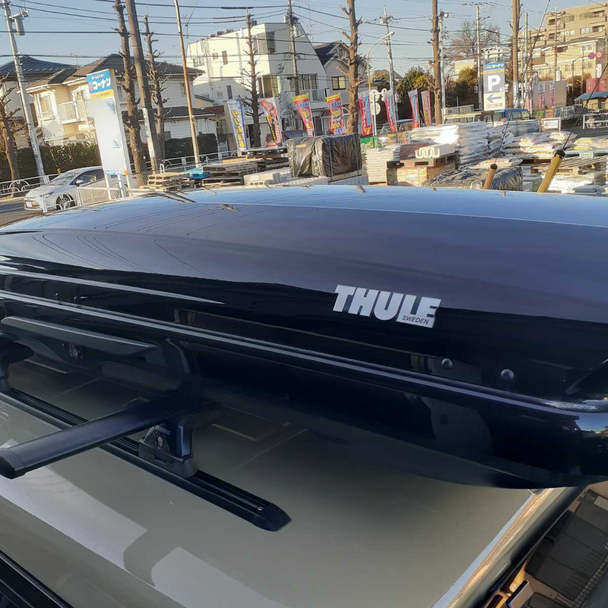 売切 ルーフボックス THULE SWEDEN スーリー Dynamic M グロスブラック 