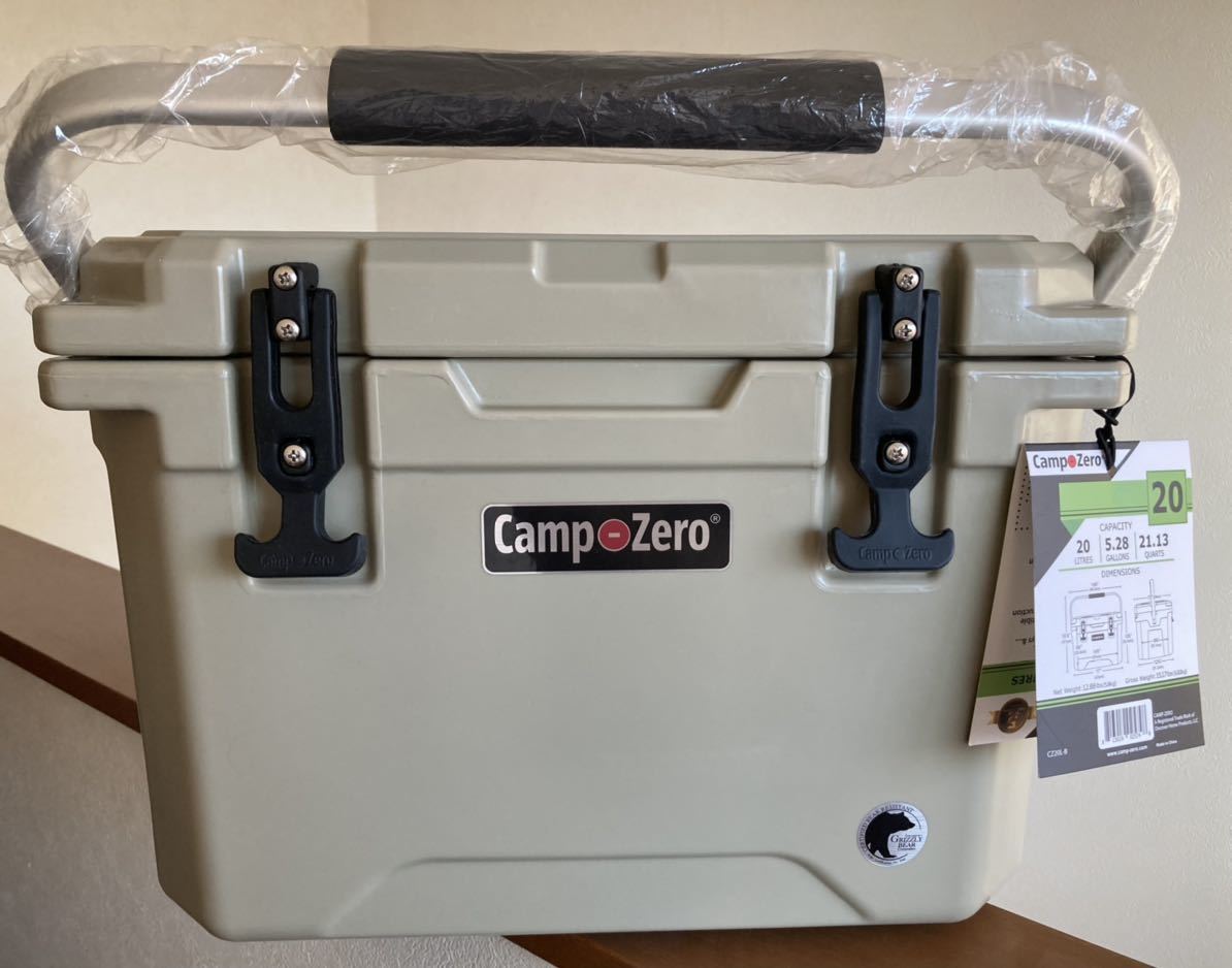 新品・送料込 キャンプゼロ 20L ロトモールドクーラーボックス Camp 