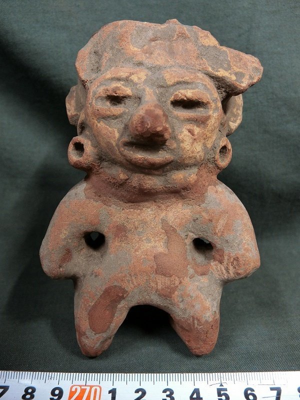 古代　土偶　獣　送料込み260107 A0189 中南米 時代産地不明 古い土偶 349g | やあやあ、古代のメキシコさん