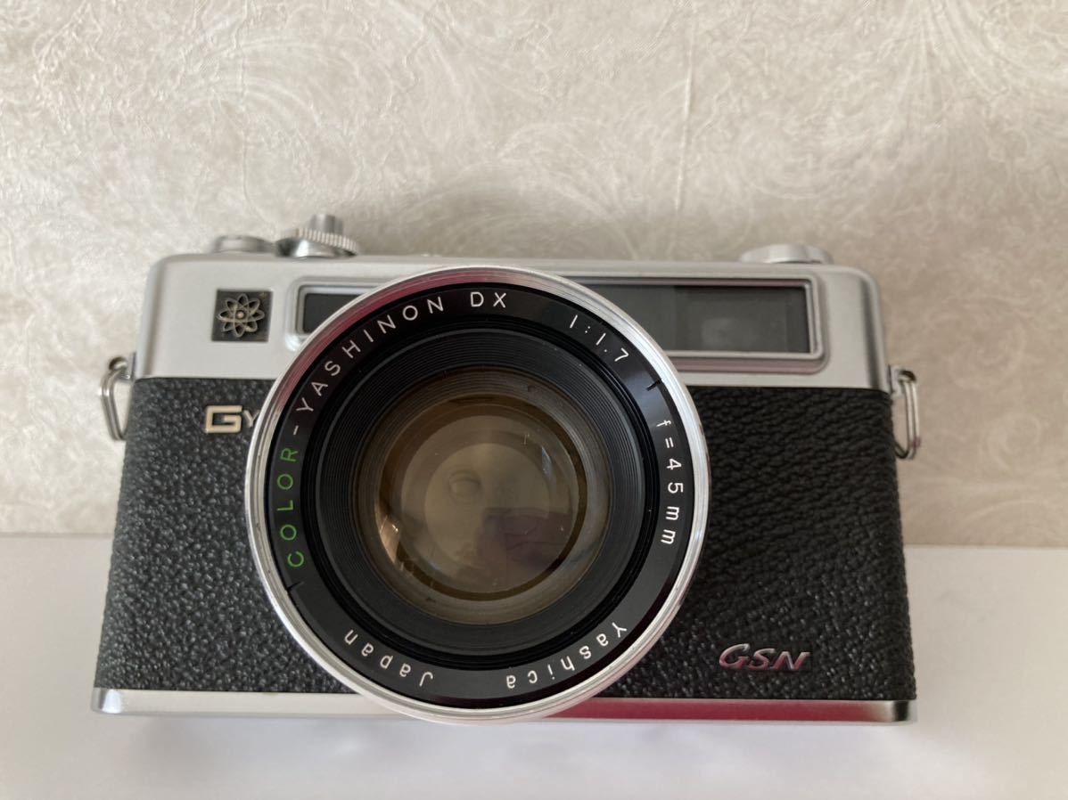 【動作確認済】【送料無料】YASHICA ヤシカ ELECTRO 35 GSN／テレコン・ワイコン　レンズ2つ付き 0 YASHICA GSN テレコンバージョンレンズ COLOR 動作品