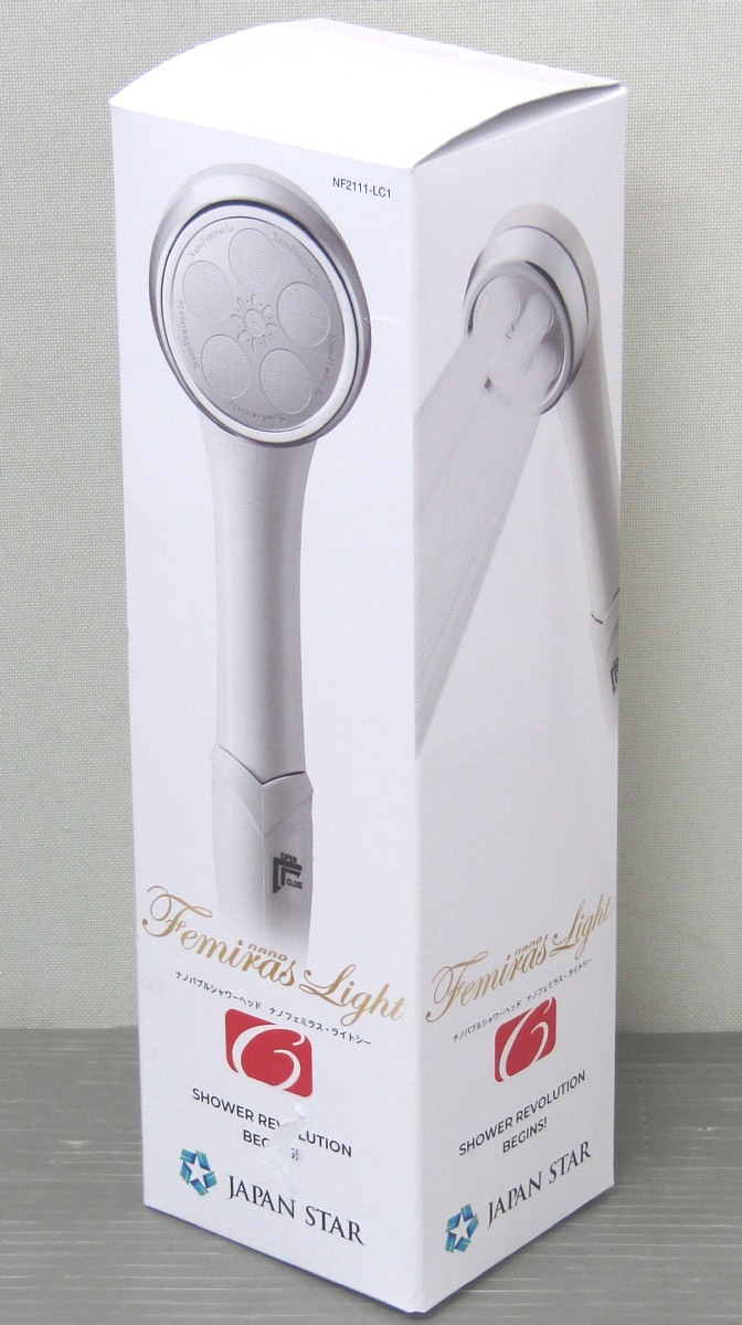 JAPANSTAR シャワーヘッド ナノフェミラス ライトシー NF2111-LC1