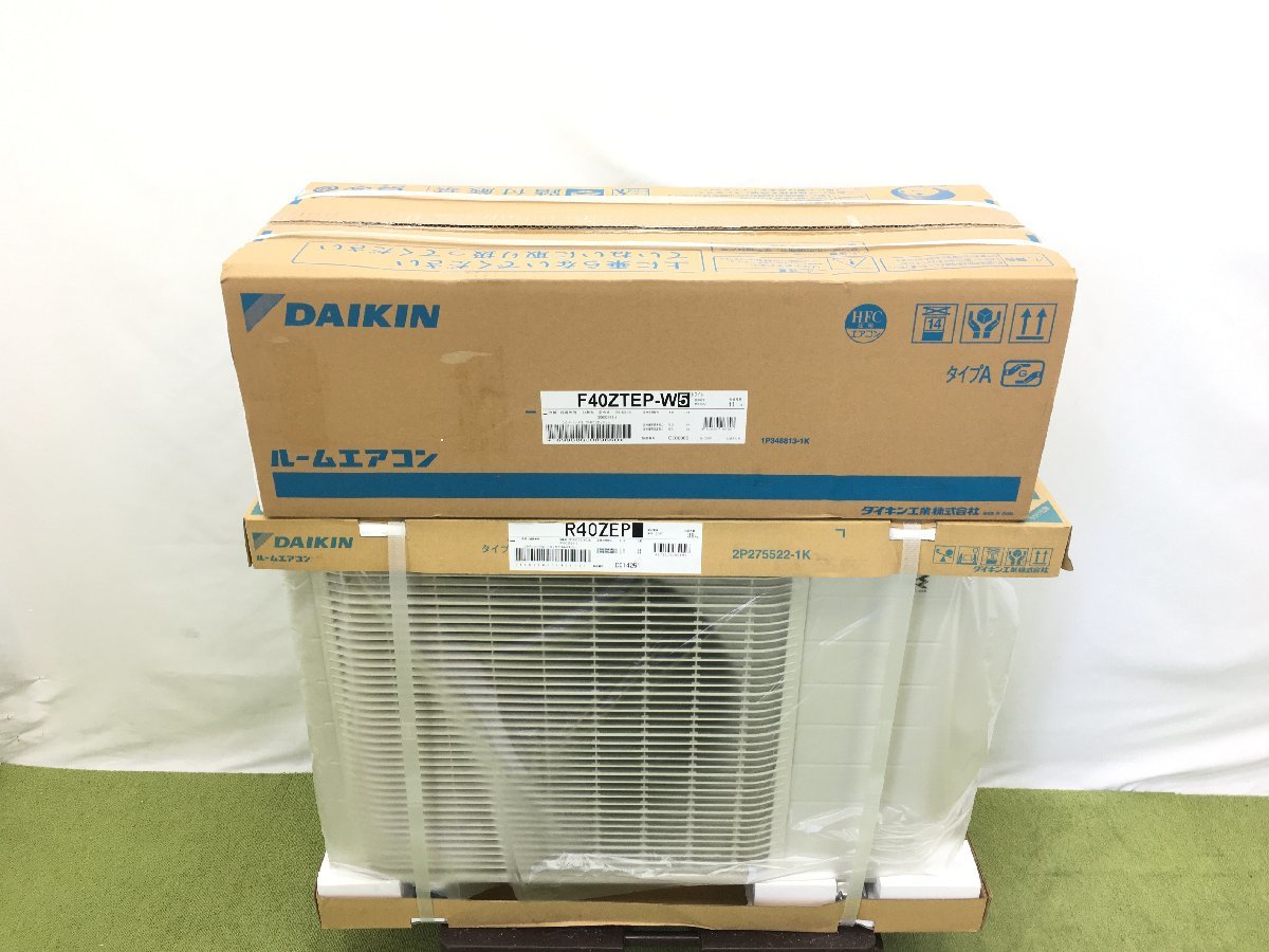 新品 未開封 DAIKIN ダイソン ルームエアコン Eシリーズ S40ZTEP-W 