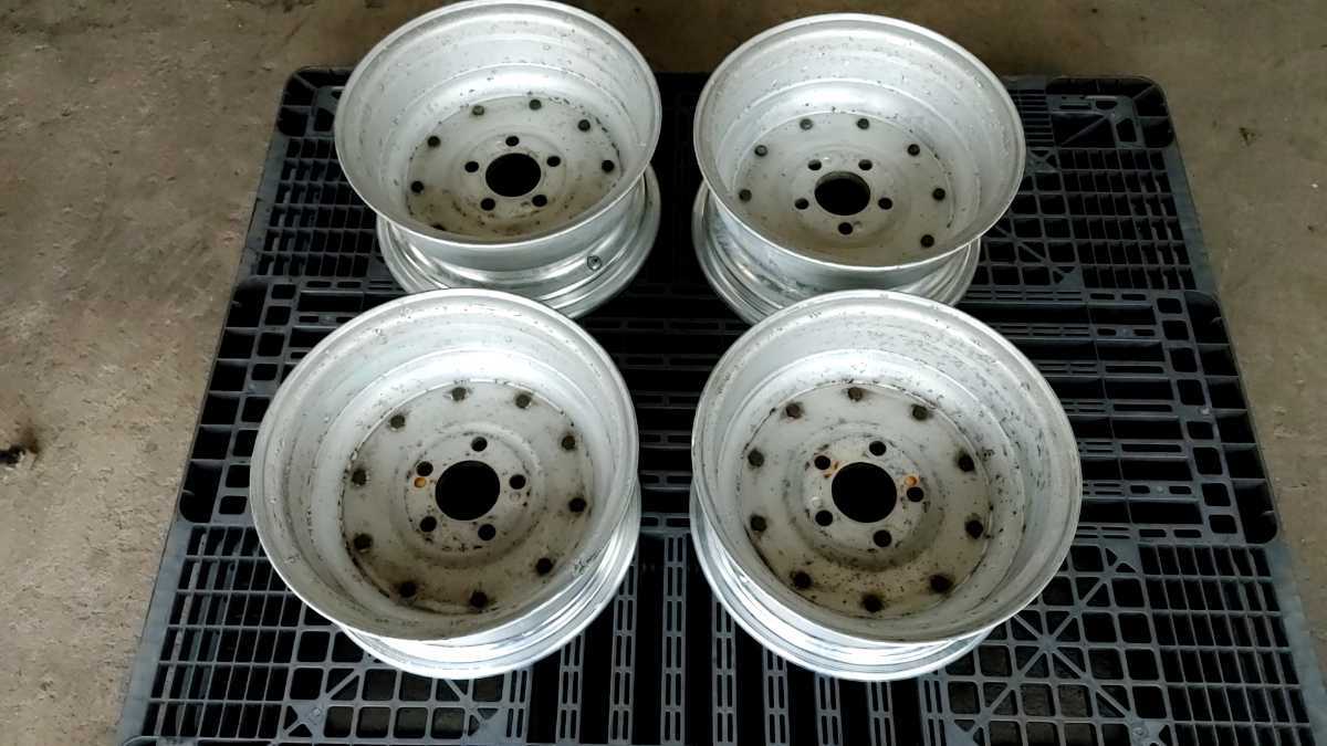 スピードスター マーク1 14インチ アルミ ホイール 5穴 PCD114.3 6jと 