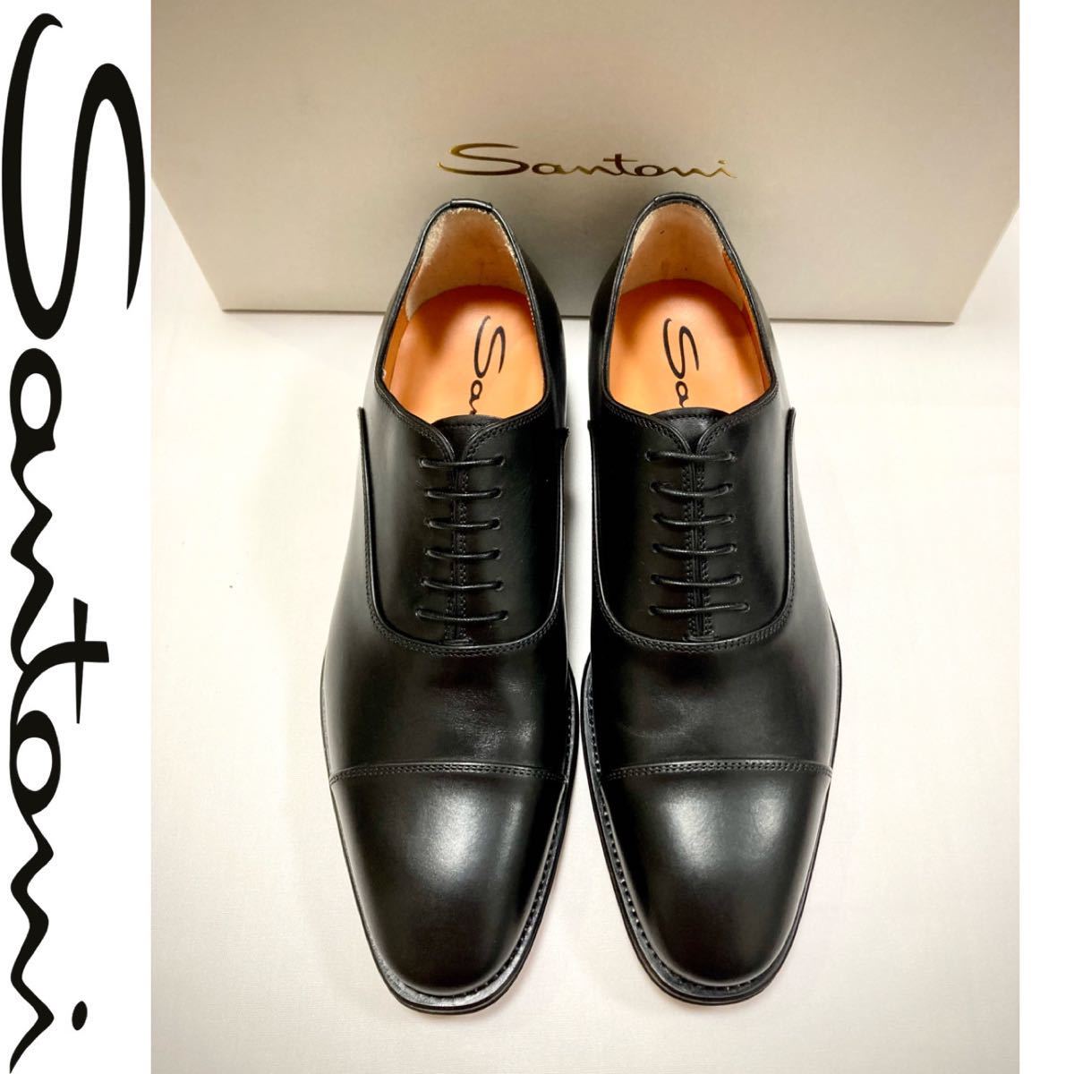 赤字超特価，SALE SANTONI サントーニ 最高級ライン18.2万円 ストレートチップ ビジネスシューズ イタリア製 正規店購入 ベルルッティ ジョンロブ(26.0cm)｜売買されたオークション情報、yahooの商品情報をアーカ 26.0cm
