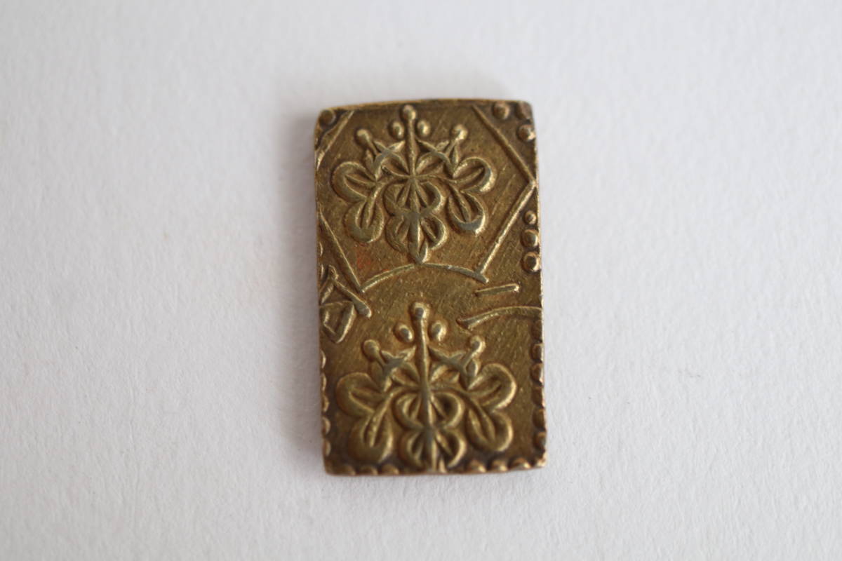 古銭 二分判金 二分金 明治二分判金 明治二分金 明治 4枚 本物保証