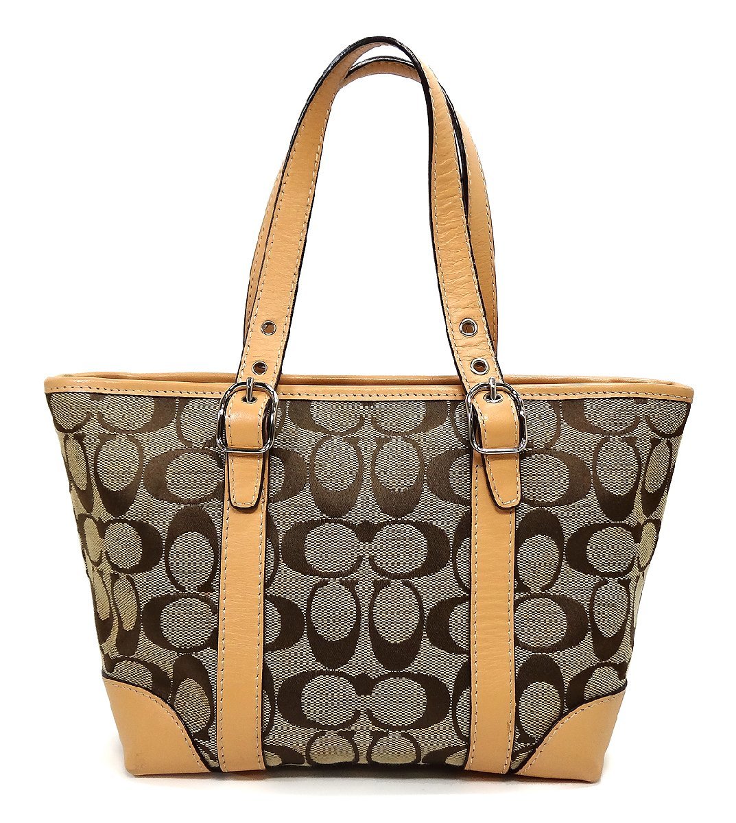 COACH コーチ シグネチャー ハンドバッグ ✨良品 COACH コーチ 