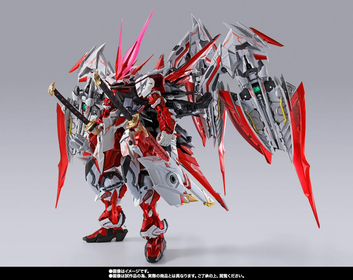 L BUILD ガンダムアストレイ　レッドドラゴニクス オプションセット 新品 輸送箱未開封 METAL BUILD ガンダムアストレイ レッドドラゴ