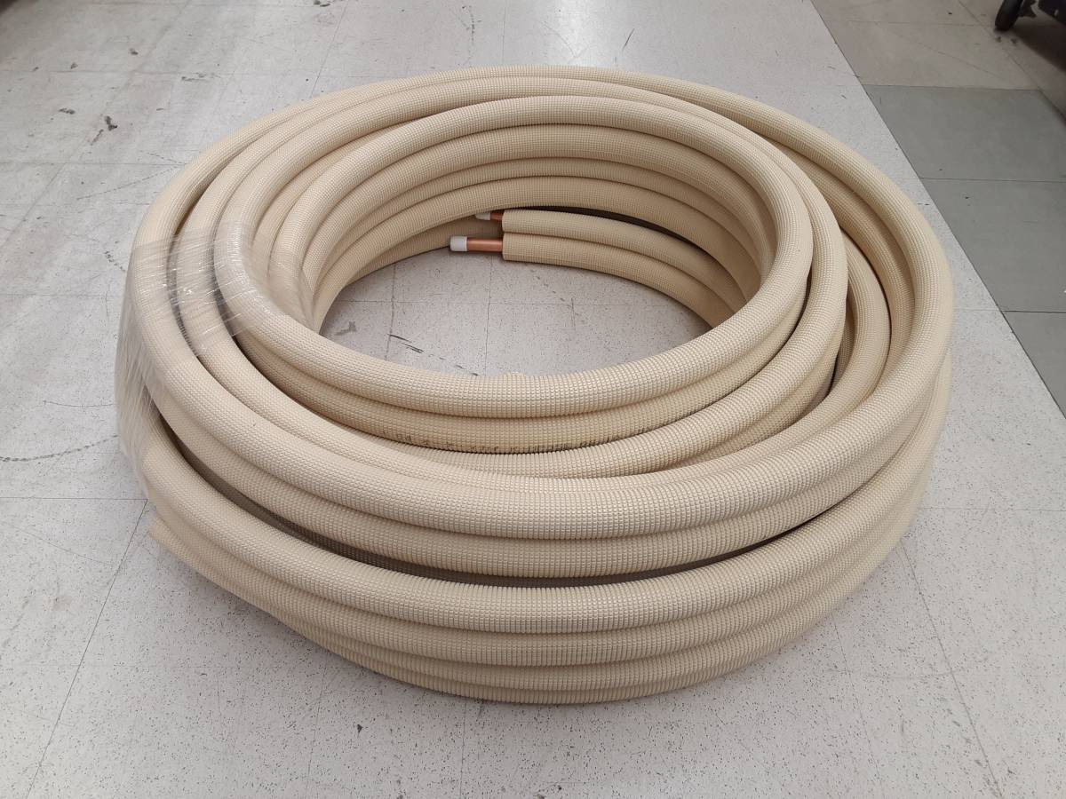 送料無料，安い 品 オーケー器材 被覆銅管 ペアコイル 空調用ペアタイプ 3分5分 20m K-HP35E 2(工事用材料)｜売買されたオークション情報、yahooの商品情報をアーカイブ公開 - オークファン 工事用材料