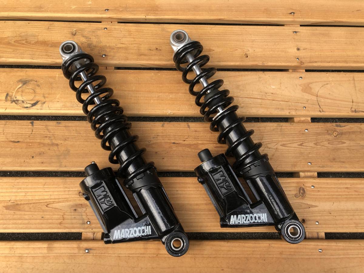 希少 当時物 マルゾッキ リアサスペンション GT380 GS400 GS400 マルゾッキ GT380 GS400 マルゾッキ リアサス 当時物 MARZOCCHI