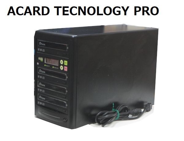 デュプリケーター DVD 5枚 パイオニア ACARD 1:⁠5（ACARD Pro DVD・BD 