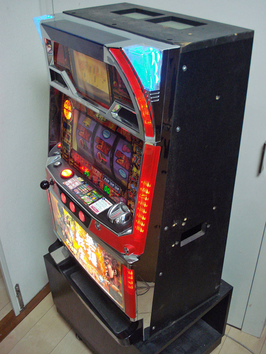 パチスロ4号機 サミー 初代北斗の拳 夢想転生パネル実機 不要機 レトロ