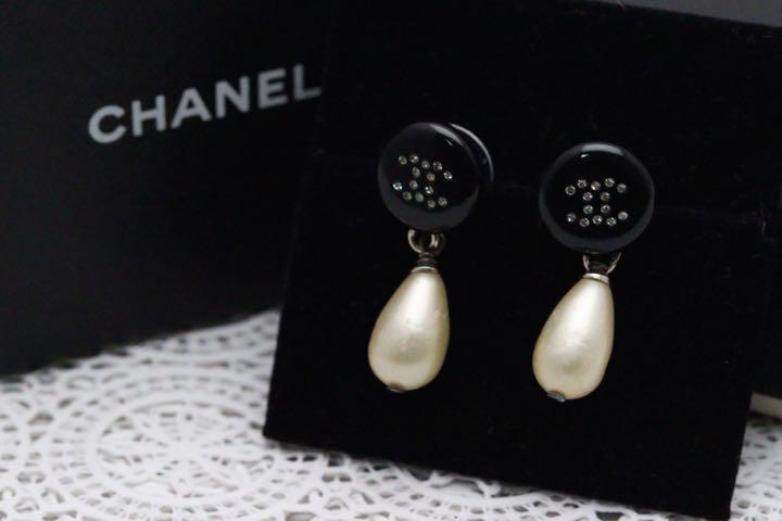 1円 スタート】シャネル ヴィンテージ CHANEL フェイクパール ココ