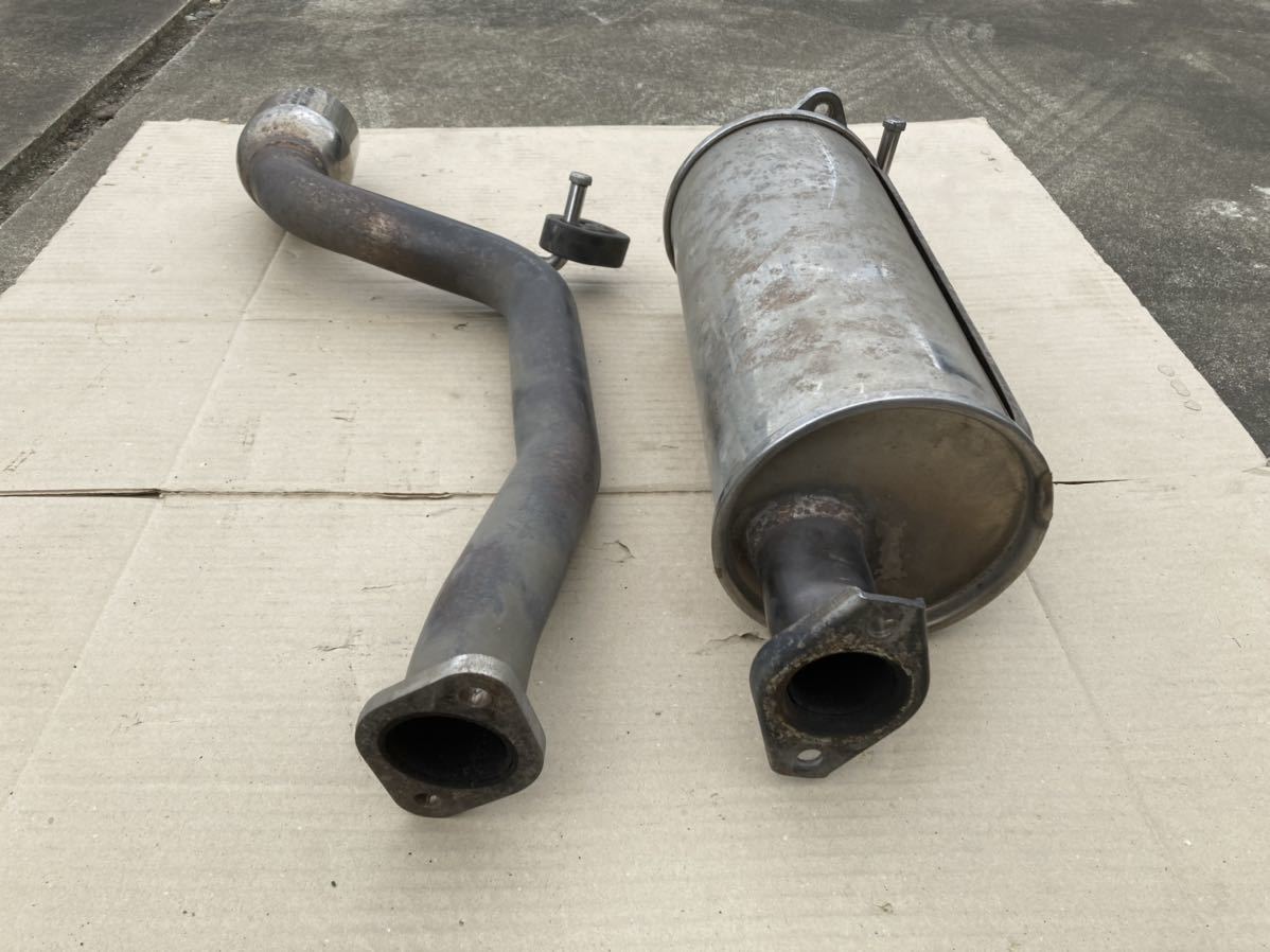 スズキスポーツマフラー 旧規格アルトワークス等に！ 4NB36-B50 中古品 