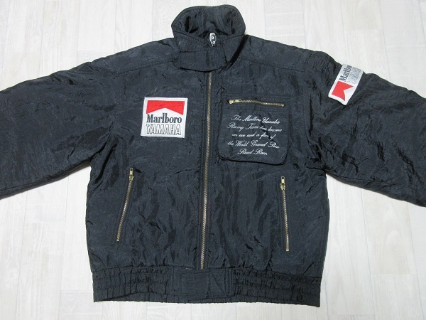 Marlboro YAMAHAレーシングブルゾン ヤマハ ジャケット/アウター
