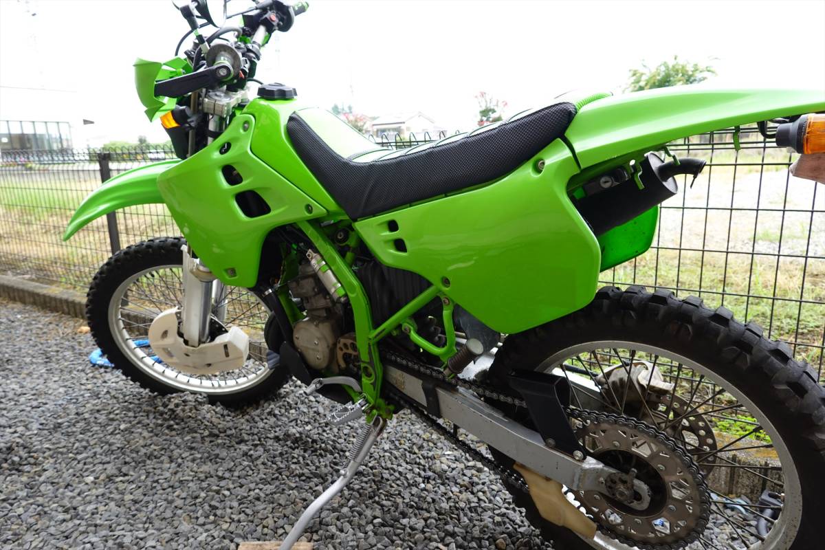 2スト 22馬力】カワサキ KDX125SR A5 実動車 走行14，000km台 オフ 