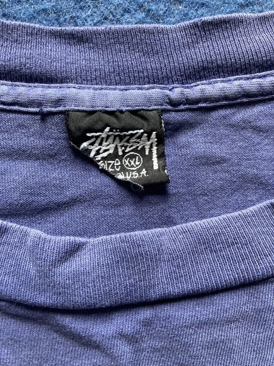 Tシャツ STUSSY ボウリングピン 80s ステューシー old - Stussy グレー黒タグ80s 90s USA製 買取実績 プリント 黒タグ ビンテージ Etsy