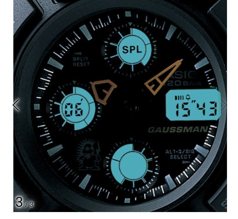 CASIO G-SHOCK AW-571BM-1T GAUSSMAN 未使用品 【公式通販】