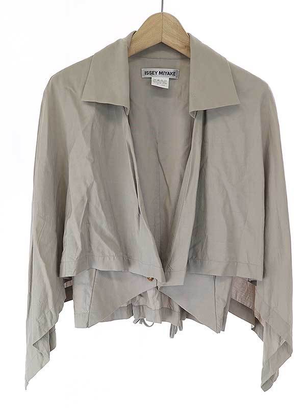 ISSEY MIYAKE イッセイミヤケ 16SS ドッキングケープジャケット
