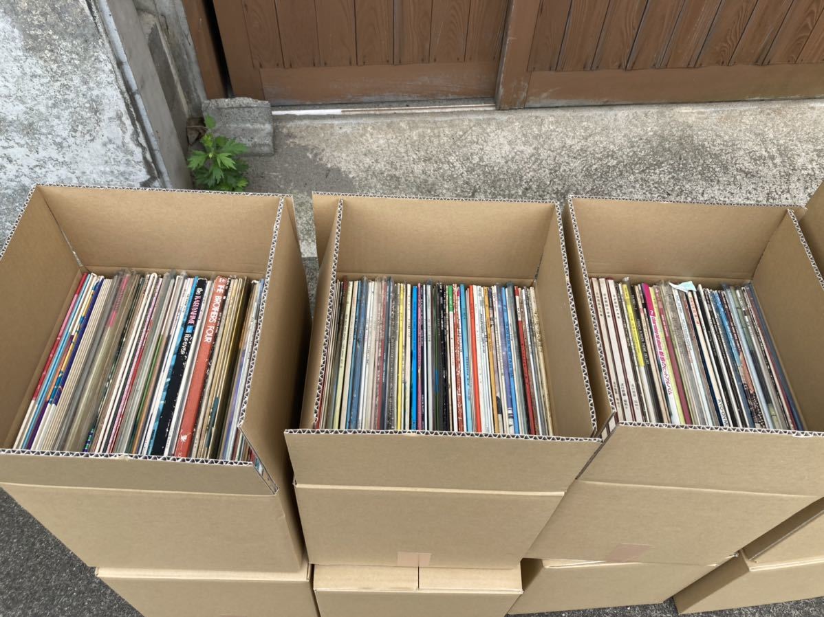 LP レコード 大量 21箱 1600枚程度 昭和歌謡 演歌 ポップス 洋楽