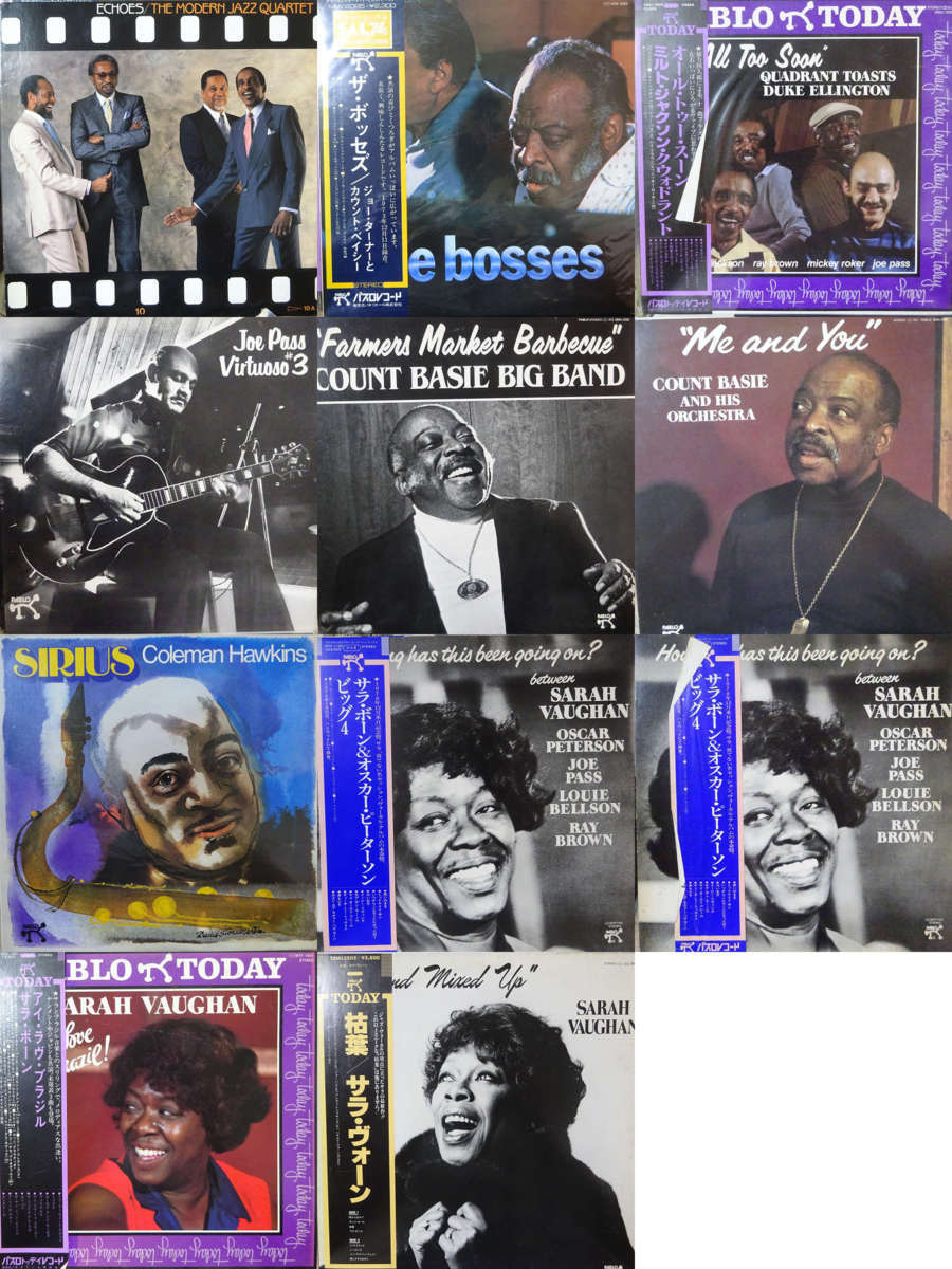 【人気セール，最新作】 19001628; ALL国内盤 帯付含 ②JAZZ ジャズ PABLO レーベル 11枚セット/ Joe Pass Sarah Vaughan 他(ジャズ一般)｜売買されたオークション情報、yahooの商品情報をアーカイブ公開 - オークファン ジャズ一般