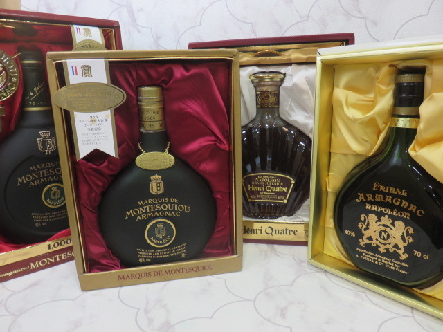 マルキ・ド・モンテスキュー アルマニャック ナポレオン 1000ml 箱付