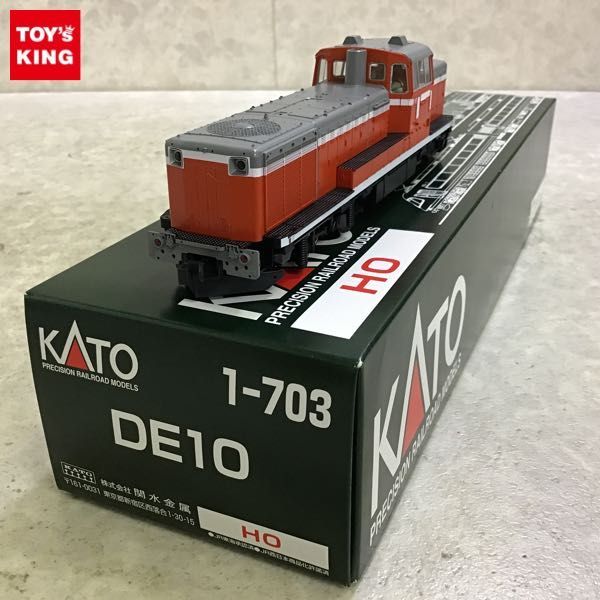 1円～ 動作確認済 KATO HOゲージ 1-703 DE10 蒸気機関車(機関車)｜売買 