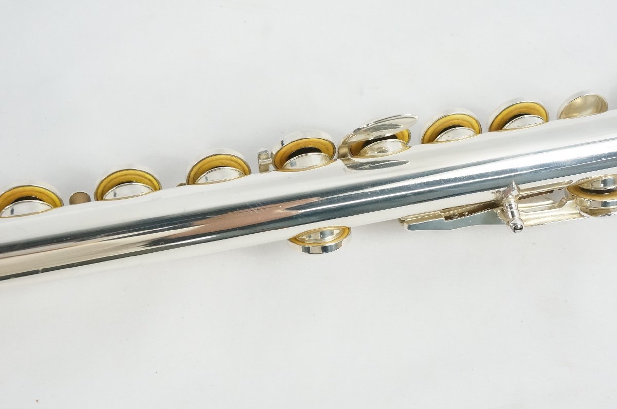 22○【中古】Pearl/パール フルート PF-521 管楽器 横笛 ケース バッグ