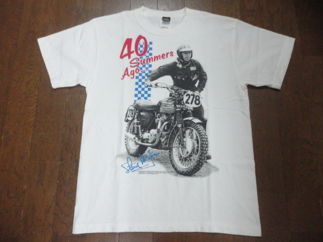 激レア オーケー玩具/トイズマッコイ スティーブ・マックィーンTシャツ 激レア オーケー玩具/トイズマッコイ スティーブ・マックィーンTシャツ
