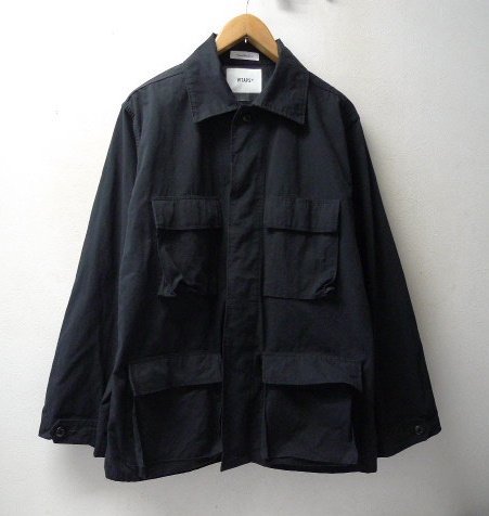 ◇WTAPS ダブルタップス 18AW 182WVDT-SHM02 JUNGLE LS SHIRT NYCO 