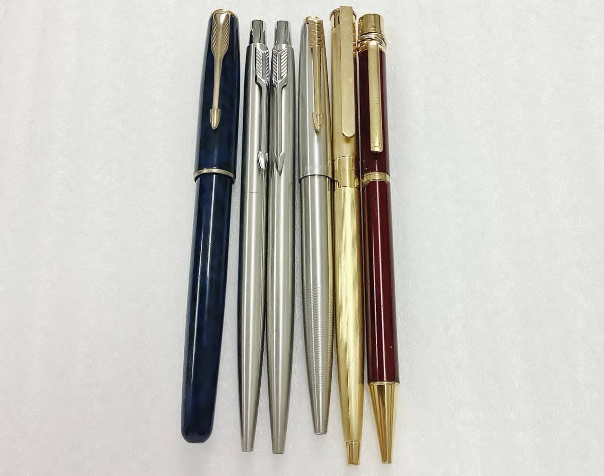 Montblanc Cartier Parker 筆記具セットパーツセット Montblanc Cartier Parker 筆記具セットパーツセット 直販ネット 1円