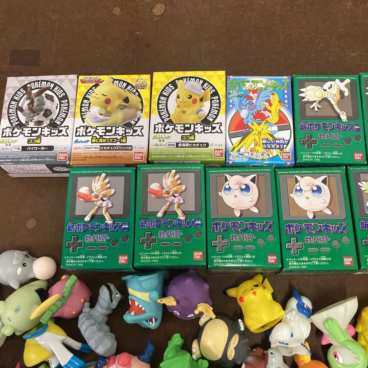 ポケモン 指人形 大量まとめ売り ポケモンキッズ ソフビ フィギュア 
