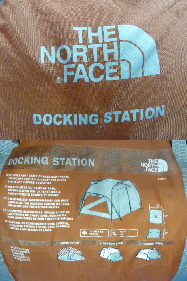 T803　希少 レア 廃版品　THE NORTH FACE（ノースフェイス） ドッキングステーション NV02006　 2パーソンドック　 テント/キャンプ