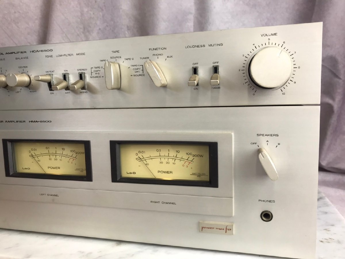 Lo-D HCA-6500 ローディ ステレオ コントロール アンプ 【公式通販】