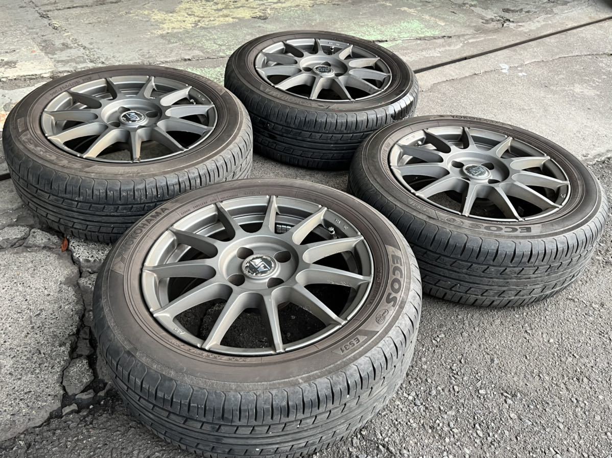 値下げ]プジョー307 純正アルミ 205/55R 16インチ 4本セット