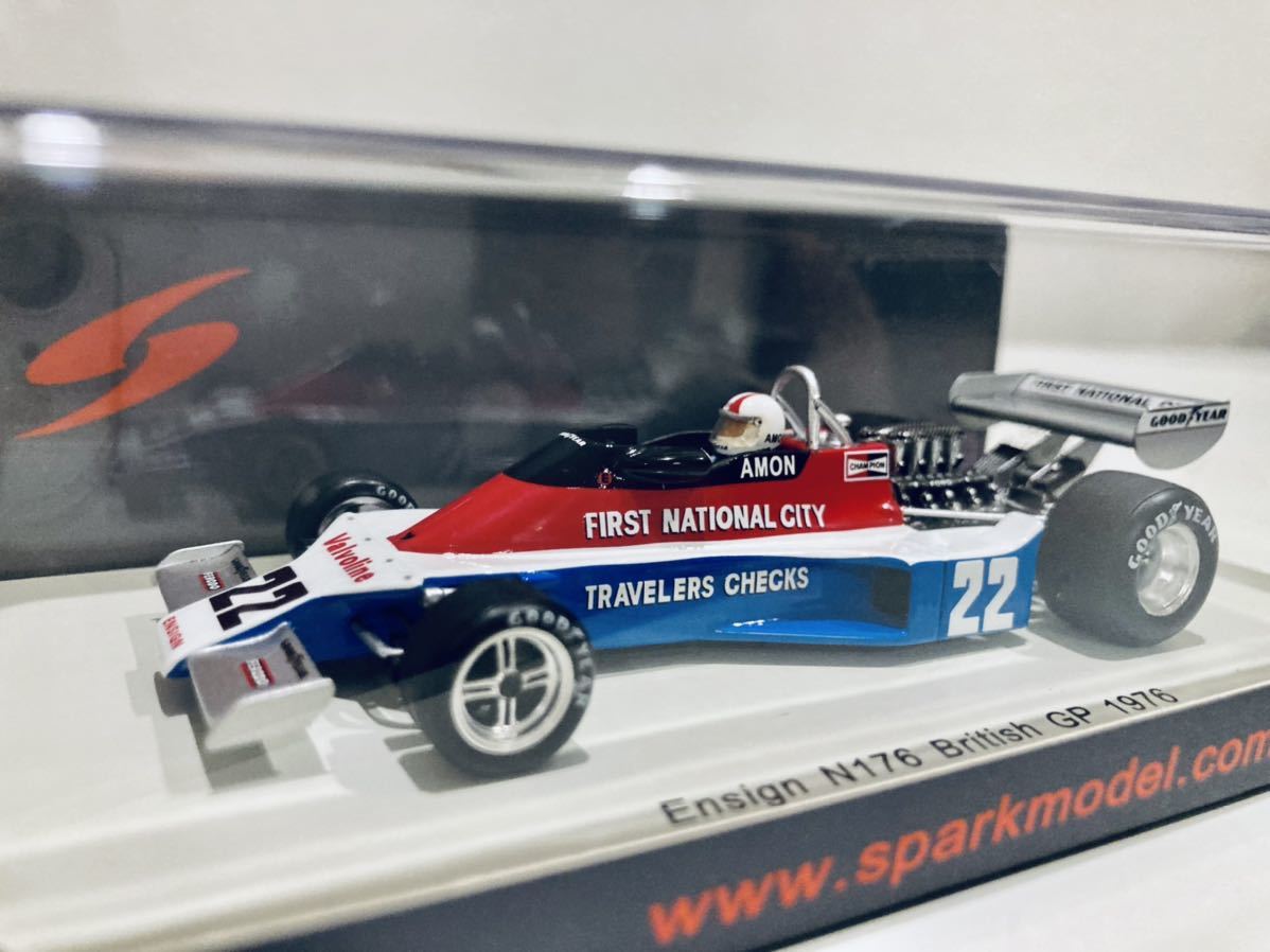 1⁄43 Spark Ensign N176 0 GP S1830 #22 Belgium - Chris Amon F1