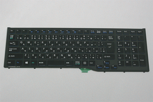限定セール，定番人気 富士通LIFEBOOK AH77/K AH77/J用日本語キーボード 822(15インチ～)｜売買されたオークション情報、yahooの商品情報をアーカイブ公開 - オークファン 富士通