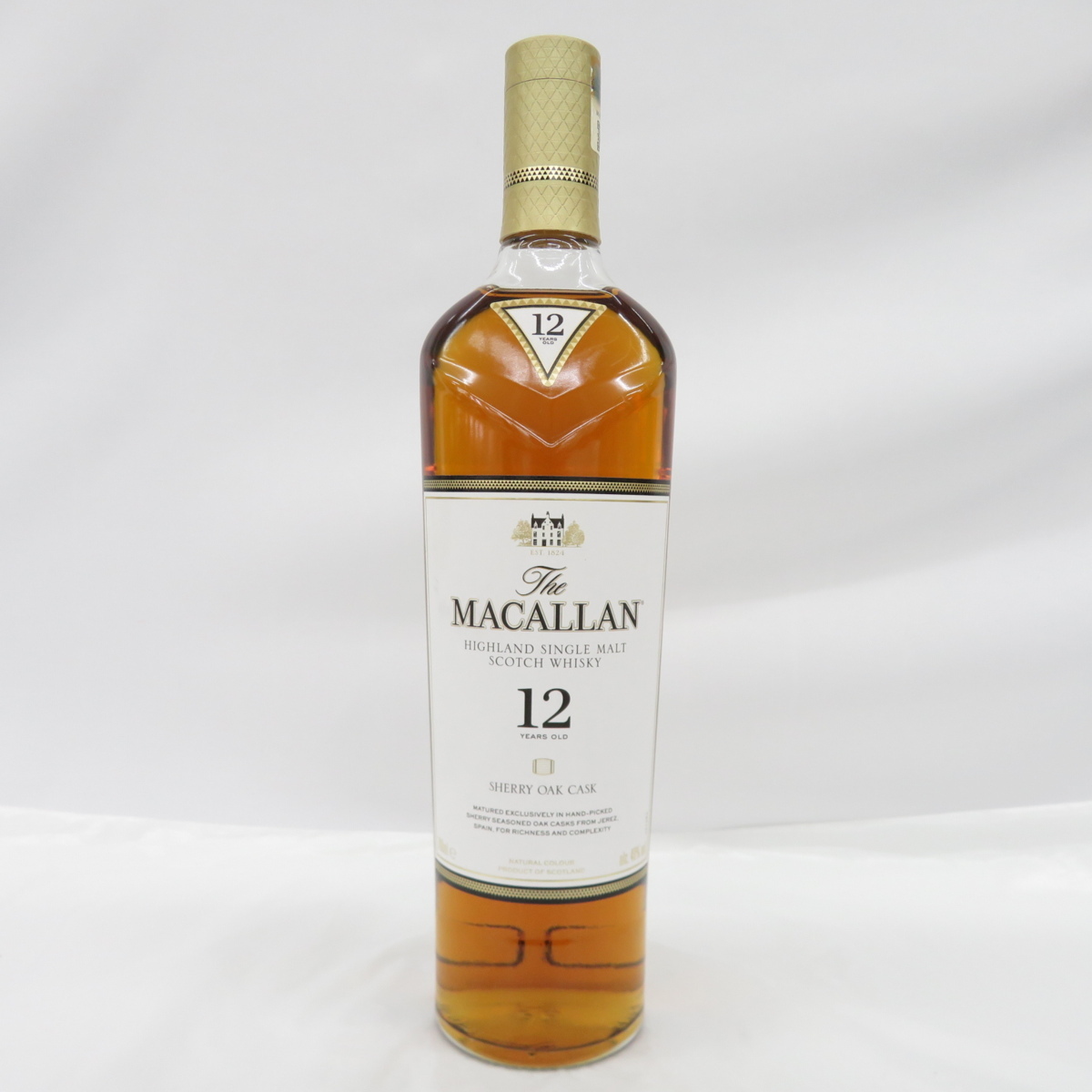 人気SALE，安い 未開栓 The MACALLAN ザ マッカラン 12年 シェリーオーク ウイスキー 700ml 40% 11077398(ハイランド)｜売買されたオークション情報、yahooの商品情報をアーカイブ公開 - オークファン シングルモルト
