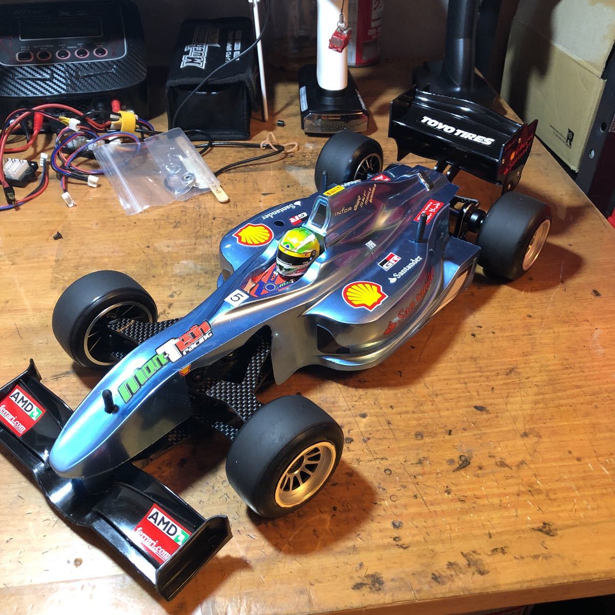 ヨコモ YR10F YOKOMO F1 シャーシ - YR-10F 中古 未走行車 ラジコン