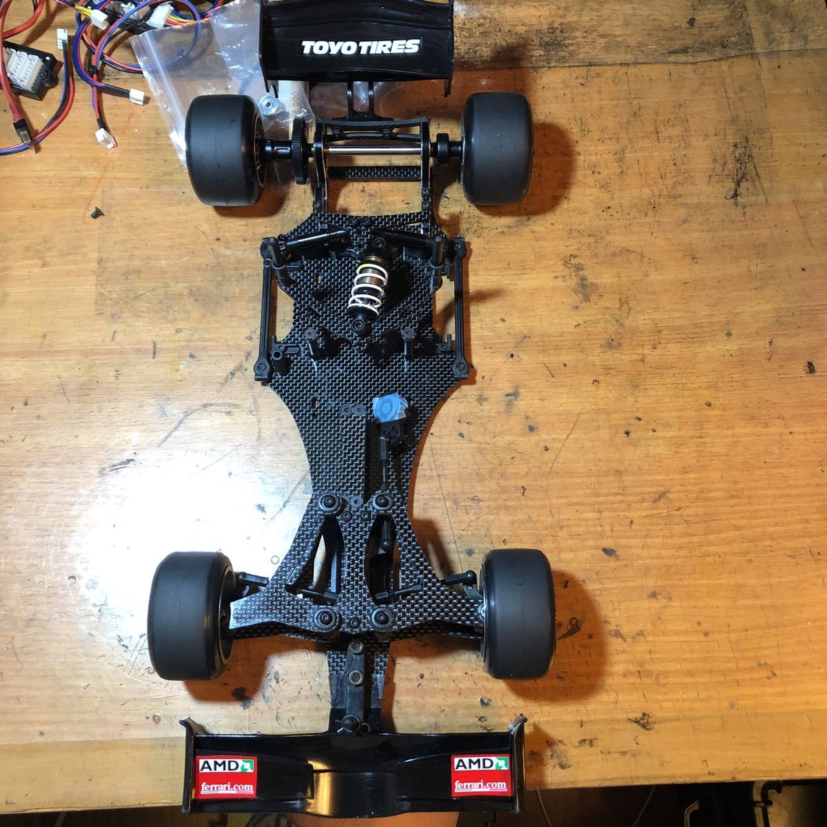 ヨコモ YR10F YOKOMO F1 シャーシ - YR-10F 中古 未走行車 ラジコン
