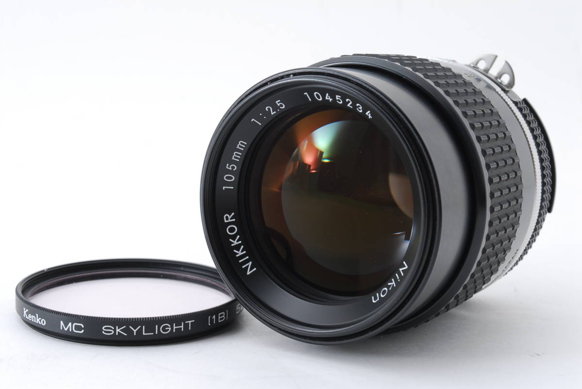 Nikon Ai-s NIKKOR 105mm f2.5 ニコン 単焦点 レンズ ☆ジャンク品☆単