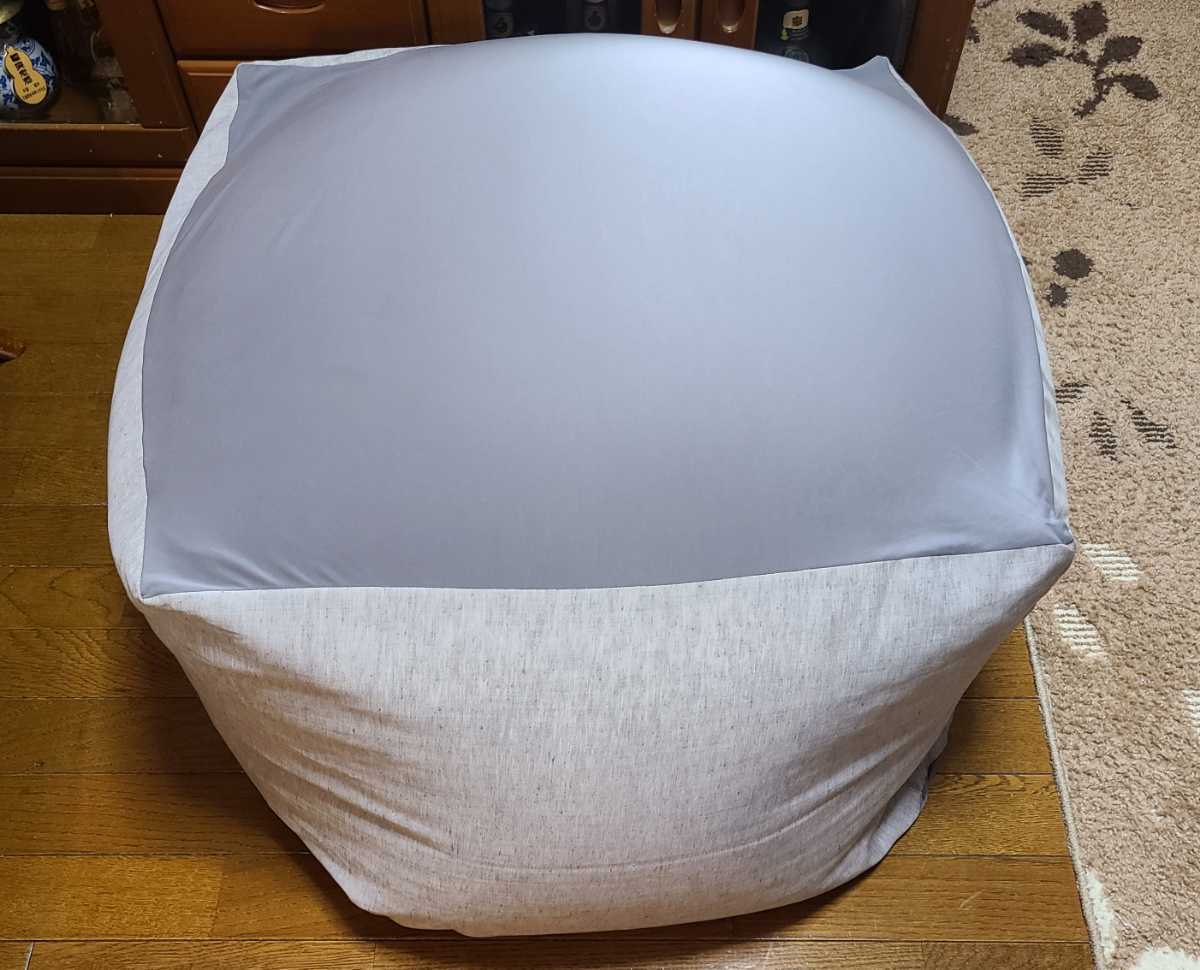 無印良品 体にフィットするソファ リヨセル麻 ライトグレー 人をダメに