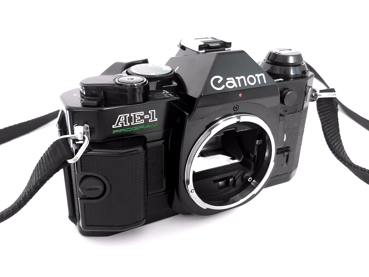動作品 】 キャノン 一眼レフ フィルムカメラ CANON AE-1 PROGRAM SLR 