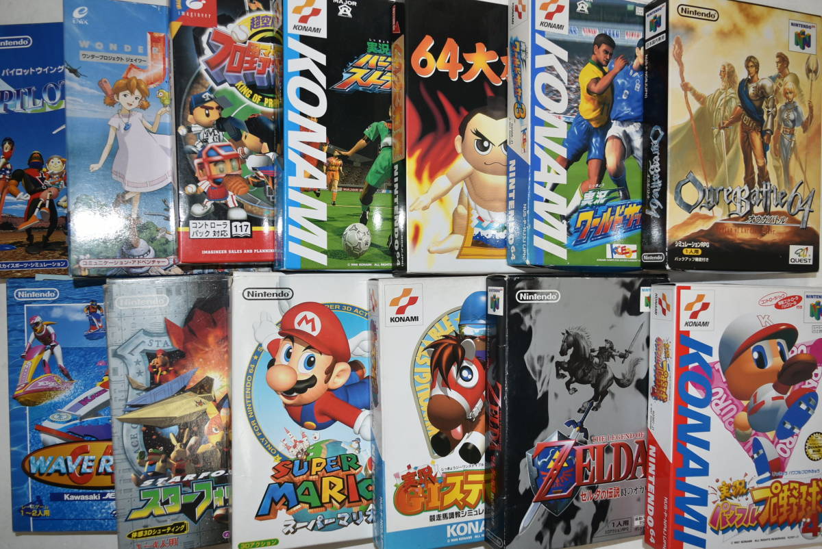 新品】☆スーパーマリオ☆まとめ売り☆ 17S 【中古品】 Nintendo64