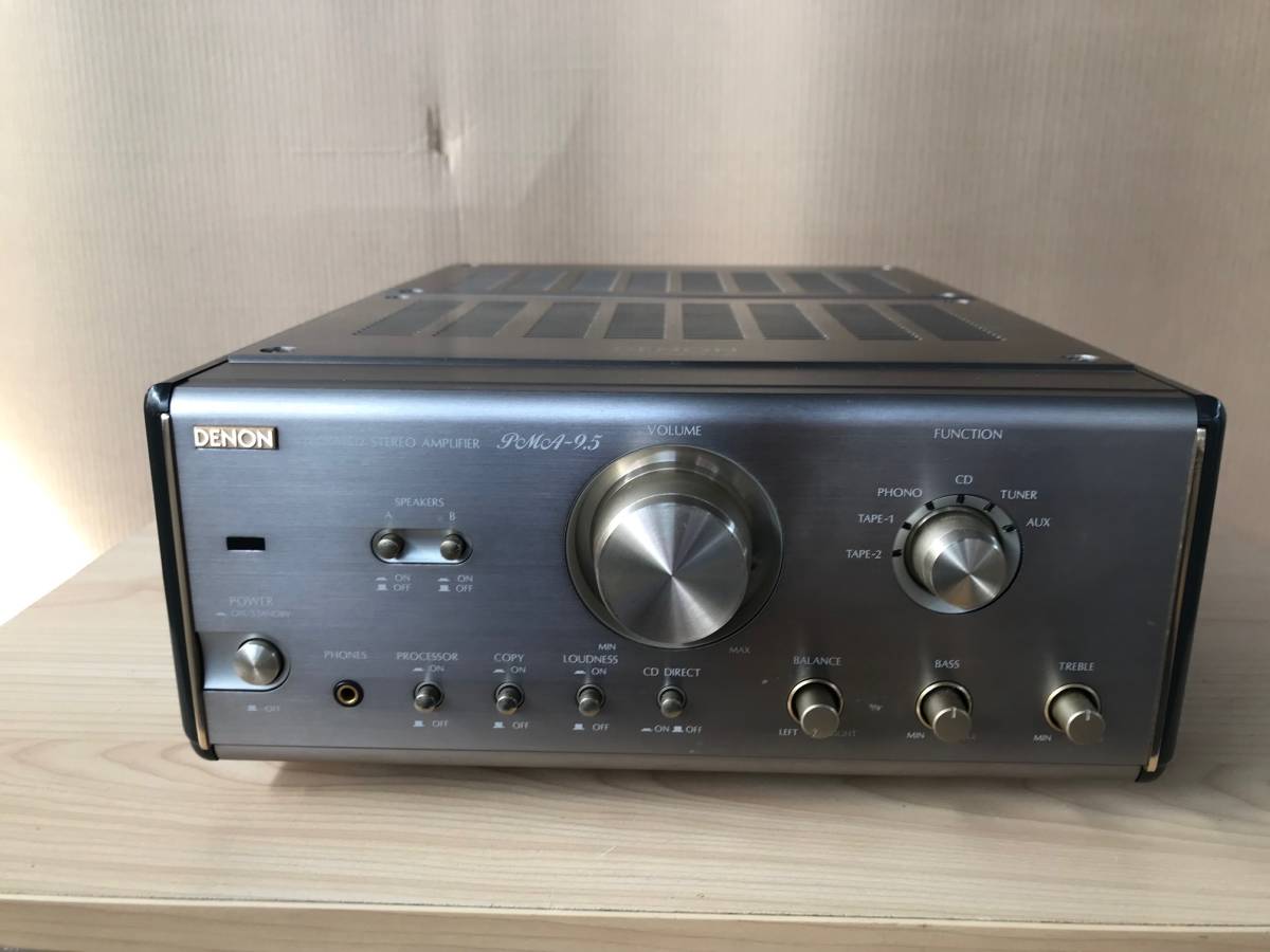 DENON プリメインアンプ PMA-9.5 ジャンク DENON デノン PMA-9.5 プリメインアンプ ジャンク(DENON)｜売買された