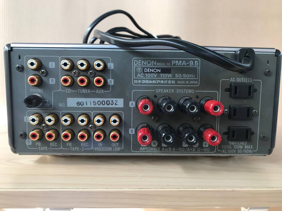 DENON プリメインアンプ PMA-9.5 ジャンク DENON デノン PMA-9.5 プリメインアンプ ジャンク(DENON)｜売買された