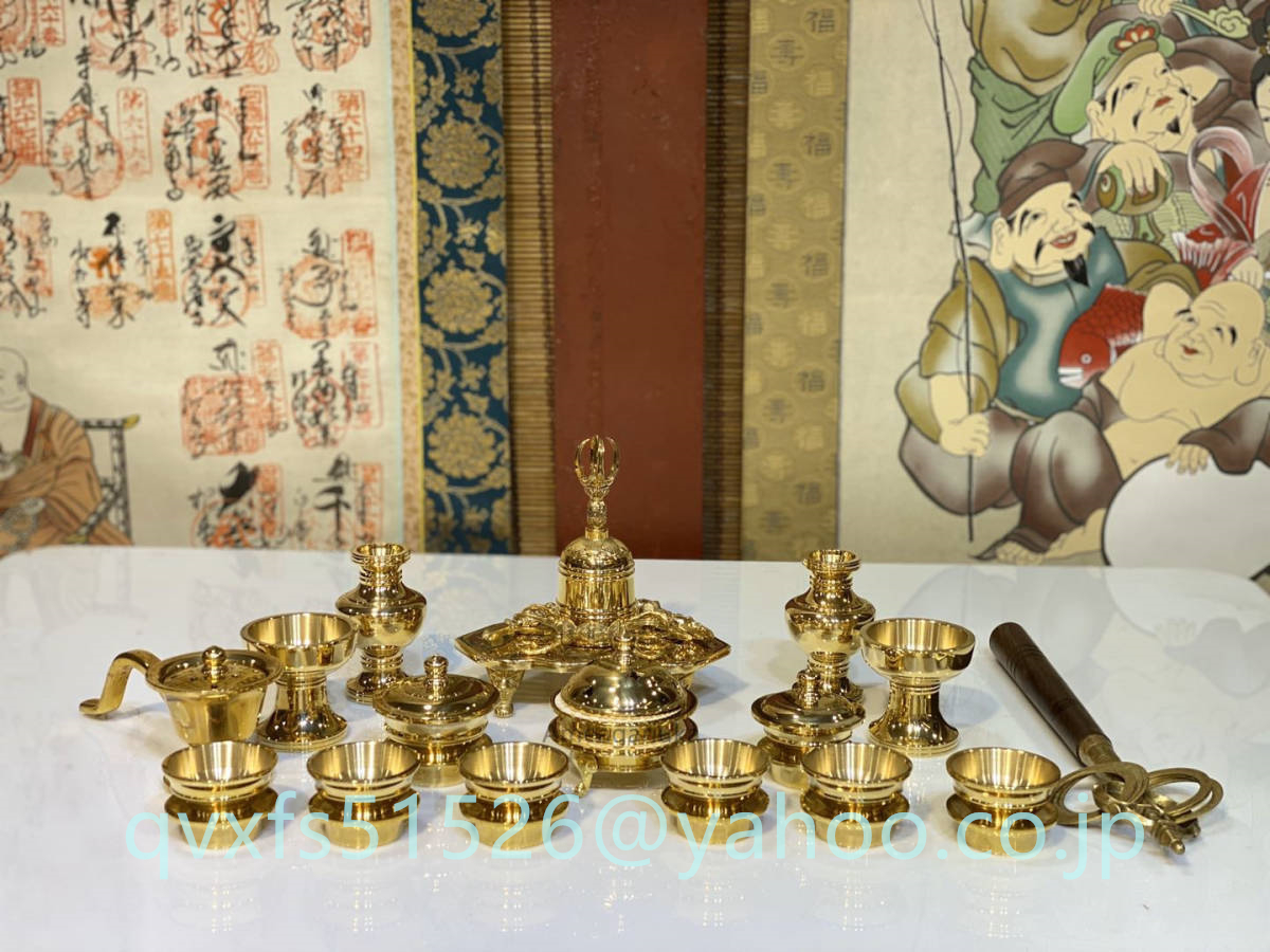密教 法具 前具◇金剛鈴/金剛盤 五鈷杵 三鈷杵 独鈷杵 火舎香炉 一面器 