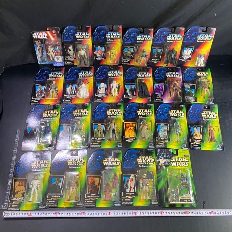 最新作 スターウォーズ ベーシックフィギュア 23点1セット OS377 STAR WARS THE POWER OF THE FORCE ハン ソロ レイア姫 C‐3PO R2-D2 他(その他)｜売買されたオークション情報、yahooの商品情報をアーカイブ公開 - その他