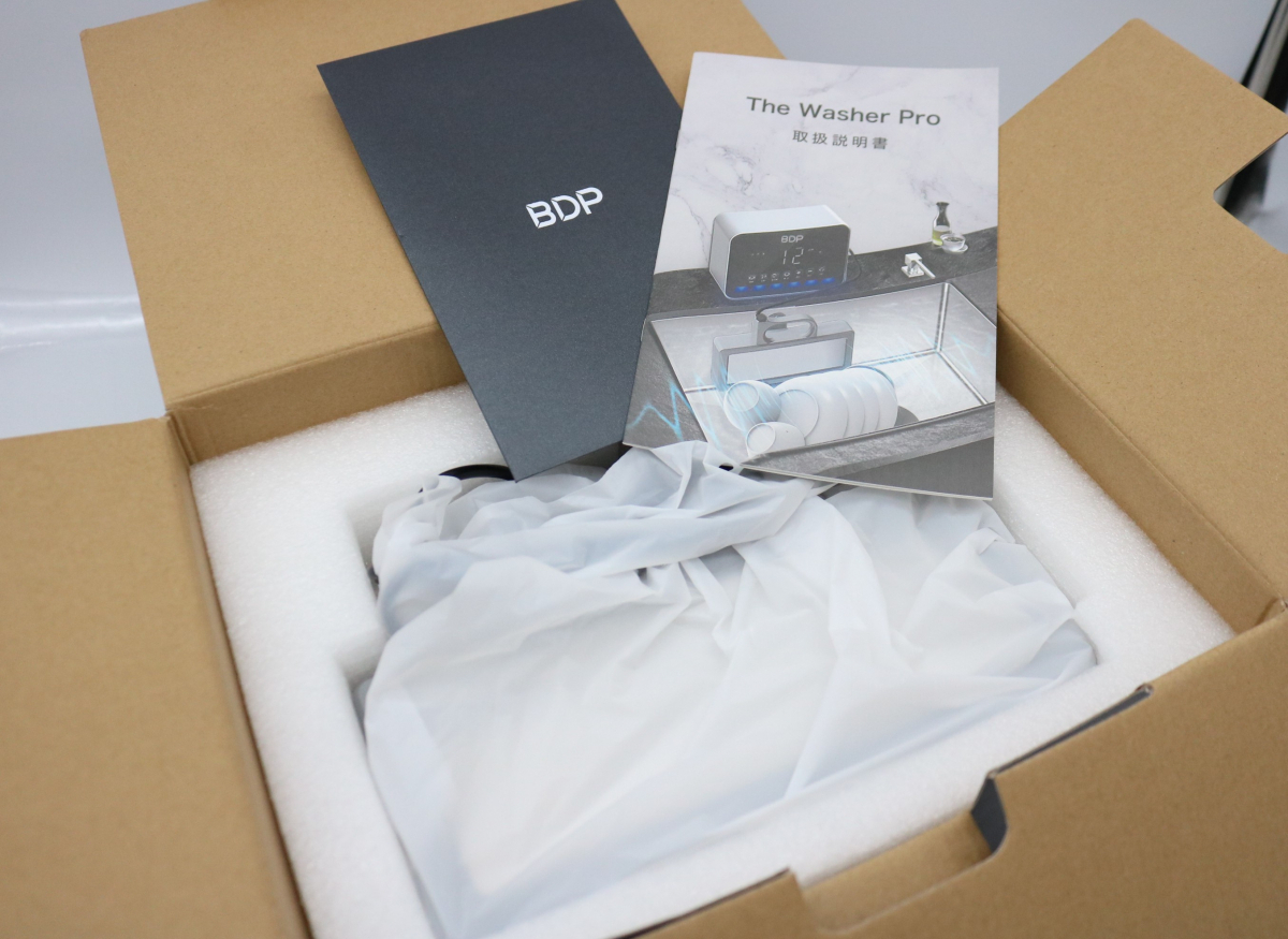 掃除機・クリーナー BDP The Washer Pro Q6_400 BDP 超音波食洗機 The