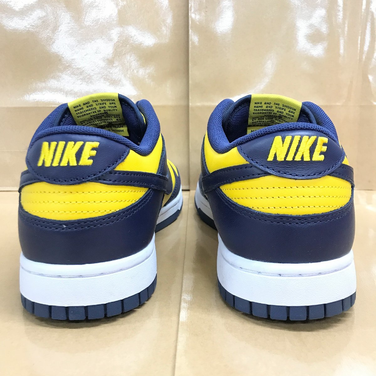 極美品】 27.5cm US9.5 NIKE DUNK LOW RETRO Michigan DD1391-700 